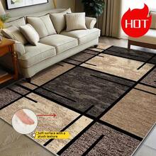 Esta alfombra recién actualizada cuenta con una especificación de alta densidad de 950g/㎡, con una superficie gruesa y esponjosa que mejora significativamente la comodidad bajo los pies. Tiene una excelente solidez del color y resistencia al desgaste, y las partículas antideslizantes reforzadas en la parte inferior mejoran la tracción, asegurando que la alfombra se mantenga firmemente en su lugar. Decoración de baño - De primera calidad - Ver 1