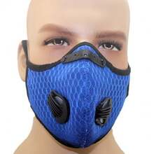 1 Piece Of Sports Outdoor Cycling Face Mask, Activated Carbon Face Mask, PM2.5 Anti Haze Filter, Dust-Proof Hanging Ear (Multi-Color Optional)