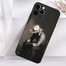 Singer P-Post M-Malones Phone Case For  16,15,14,13,12,11 Plus,Pro Max,XS,X,XR,SE,Mini,8,7 Soft Silicone Black Cover2025.1halloween Fall   17 Pro Case - 混合顏色3 - 查看 4