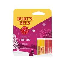 Burt'S Bees Holiday Minis Lip Balm And Tinted Lip Balm Set, Rose, 2 Piece - 白色 - 查看 1