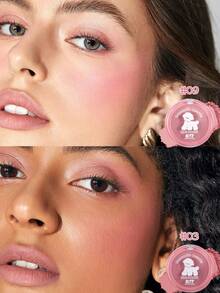 1 hộp phấn má hồng lãng mạn - Màu hồng, làm sáng da, màu sắc tự nhiên lâu trôi, không lem. Thích hợp cho nữ, có thể dùng cho má/Quà tặng cho người thân và bạn bè nữ. - 03 Tipsy Plum - Xem 7