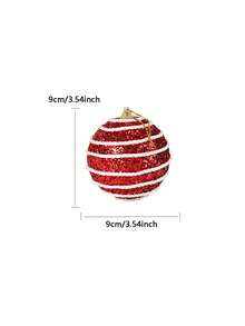 3pcs Holiday Decorations, Christmas Decorations, Christmas Balls, Foam Balls