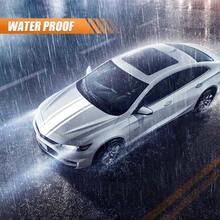 49"X 8.7" Car Hood Stripe Sticker Decal Vinyl Auto Racing Body Side Stripe Decal Fenders Roofs Tailgates Modified Exterior Decoration Universal For Car SUV Truck White - trắng - Xem 4