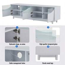 Television Stands & Entertainment Centers - White - View 6