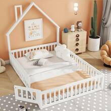 Kids Bed Frames, Headboards & Footboards - White - View 1