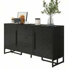Storage Cabinets - Black - View 8