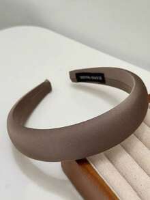 Fashionable & Versatile Satin Foam Headband, 2025 New High Crown Pressure Washing Face Headband, High-End Hair Accessories For Women, Hair Band, Makeup, Hair Hoop ,Hairband For Women Head Accessories