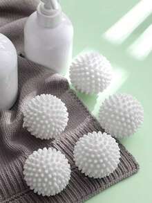 Reusable Laundry Ball, Laundry Washing Ball For WashingMachine, Laundry Dryer Ball, Fabric Softener Ball, Laundry Drying Ball,Anti-Rolling Laundry Ball, To Reduce Wrinkles, Cleaning Supplies,Household Gadqets, - Multicolor - View 9