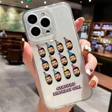Funda de teléfono transparente del álbum "Certified Lover Boy" del cantante Drake, compatible con Apple 16, 15, 14, 12, 13, 11 Pro, 8, 7, SE, Plus, X, XS Max, así como con Galaxy S17, S17 Pro y S17 Pro Max - PTTM04 - Ver 2