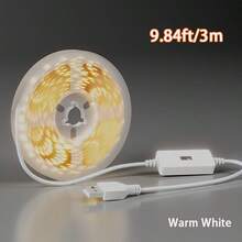 LQHZMYY 1pc LED Light Strip With Motion Sensor, 12V Voltage, USB Powered, Light Sensing Switch, Hands-Waving On/Off, 1-5m Length Selectable, Cuttable, Soft Texture For Flexible Design, 2 Color Temperatures, Suitable For Birthday, Space Theme, Bedroom, TV Backlight, Vanity, Cabinet, Home Decor, Christmas, Halloween And Other Festivals - Multicolor - View 13