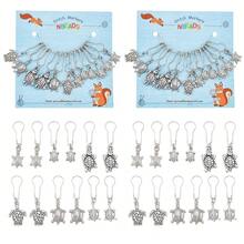 24 Pcs Turtle Stitch Markers, Alloy Tortoise Crochet Stitch Marker Charms  Style Stitch Marker Knitting DIY Gift For Knitting Sewing Accessories Quilting Jewelry Making{"Color_name":"Tortoise"} - con rùa - Xem 1