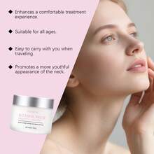 50g Gua Sha Neck Firming Cream, Rich In Collagen, Tightens Skin, Fades Fine Lines, Highly Nourishing And Moisturizing, Suitable For All Skin Types
