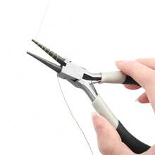 QIAO 3pcs/Set 3 Styles Jewelry Pliers Tools Kit Needle Round Nose Pliers Diagonal Plier For DIY Jewelry Making Repair Tool Supplies