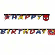 Marvel Happy Birthday Banner (Multicoloured) - 100% Mixed - (SG38506) - 彩色 - 查看 2