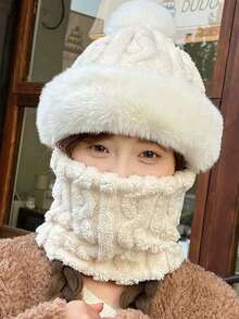 Warme Winteraccessoires für Jungen und Mädchen; einfaches, einfarbiges Design, das sich leicht zu jedem Outfit kombinieren lässt.