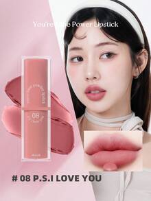 4U2 YOU'RE MINE POWDER LIPSTICK,Moisturizing, High Impact Color, Smooth Texture, Long Matte Finish,3.5g/0.12oz - 08 P.S. I LOVE YOU - 查看 2