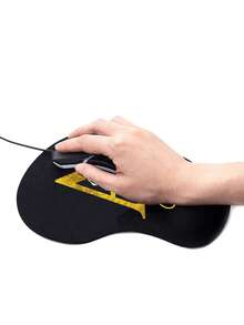 Customizable EVA Wrist Rest Mouse Pad, Ergonomic Computer Mouse Pad With Smooth Wrist Support Surface And Non-Slip PU Base, Relieves Pain, Suitable For PC, Laptop, Office And Home, Great Gift For Elders, Lovers, Friends, Girlfriends, Clients And Colleagues During Holidays - Multicolor - View 4