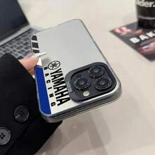 Motorcycle Phone Case Matte Colored Silver Compatible With 15 14 16 13 12 11 Pro Max Plus XS - Black3 - View 8