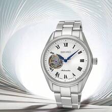 Seiko Presage系列不锈钢自动机械机芯女表SSA877J1 SSA855J1