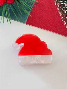 6 pièces Pinces à cheveux de Noël mignonnes et minimalistes pour enfants, accessoires de pinces à cheveux de dessin animé pour filles