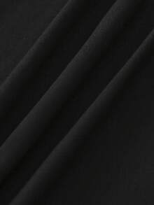 playeras de mujer Manga Corta Camiseta De Algodón Holgada Vintage playeras deportivas para mujer negro dibujo animado gato perezoso computadora oficina trabajo relajación descanso casual jóvenes adultos hombres y mujeres - Negro 10 - Ver 5