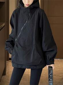 Women Trench Coats - Negro - Ver 2