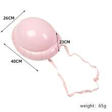 1 cái bụng giả bơm hơi hình ông già Noel bằng PVC dùng cho vũ hội hóa trang, đạo cụ tiệc hóa trang, đạo cụ bụng bầu cho phụ nữ mang thai - Nhiều màu - Xem 6