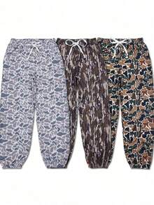 Casual Drawstring Jogger Pants, Vacation Outfits For Women; Loose-Fitting Sweatpants, Spring Outfits For Women; Summer Outfits For Women; Sweatpants Suitable For All Seasons. - Dusty Purple - View 5