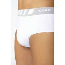 Kit 3 Cuecas Slip Adulto S/costura Microfibra Lupo 00691-002