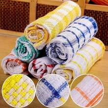 10/20pcs Of Double-Sided Dishwashing Cloths, Ideal For Kitchen Cleaning, Featuring A Non-Shedding Plaid Design, Effective As A Stain Remover Scouring Pad, Assorted Styles Available. - 20 Mixed Colors - View 7