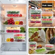50pcs Food Storage Containers With Snap Lids - 50ml Stackable And Microwave , Suitable For Meal Prep And Takeout, Durable Rectangular Bento Boxes For Healthy Eating - Transparent - View 7
