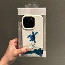 1pc TPU Material Vintage Jellyfish & Sea Turtle Wave Pattern Phone Case Compatible With Applnmi Phones - 款式2(1pc) - 查看 2