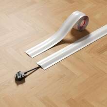 Recessed Floor Mounted Anti-Slip Invisible Soft Slot Liner, Suitable For Floor Decoration And Open Cable Trunking Edging Scenarios
