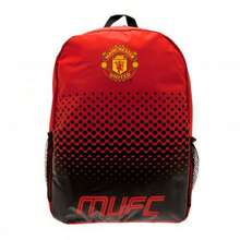 Manchester United FC Fade Design Backpack (Red) - 100% Nylon - (TA5952) - Red - View 3