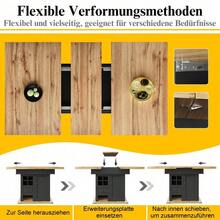 Dining Tables - Black,Natural - View 4