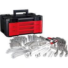 46pcs Automotive Repair Tool Kit - Premium Ratchet Torque Wrench And Screwdriver Set - Highly Portable, Multi-Purpose Solution For Car, Bicycle And Motorcycle Maintenance