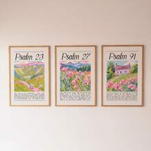 3 Pieces Per Set 'Watercolour Poems: Artistic Interpretations Of Christian Biblical Verses' - Multicolor - View 13