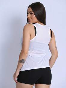 Women Sports Tees & Tanks - trắng - Xem 4