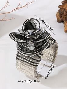 纯手工重工珠子编织、绕线、铝丝拉伸、塑料树脂、米博、西亚、中东、宴会度假、时尚复古流行手链