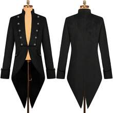 Men Cosplay Clothing - Black - View 1