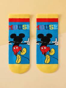 Disney 10/5 双正品 & Friends 儿童袜子，新年礼物袜，男童冬季袜子，卡通圣诞新年动画袜，男童袜子，家居地板袜，新奇趣味礼物袜，儿童袜子，袜子 - 彩色 - 查看 7