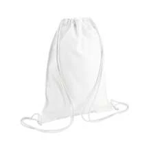 Bagbase Sublimation Drawstring Bag (White) - 100% Polyester - (PC6076) - White - View 1