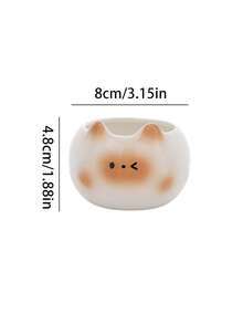 1 pieza Tetera de cerámica con diseño de gato lindo, taza de té de gato siamés, juego de tetera pintada a mano de manera exquisita, adecuado para decoración del hogar, juego de té para reuniones, merienda, té negro, té de flores, taza de té, regalo, decoración navideña