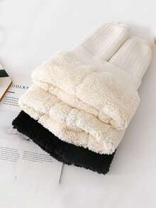 1pc Thick Warm Comfortable Infant Tight Leggings, Children Thermal Tights For Autumn/Winter - Multicolor - View 5