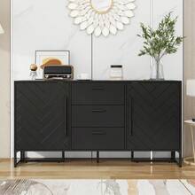 Storage Cabinets - Black - View 2