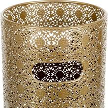 21 Inch Heavy Duty Metal Umbrella Stand Durable Storage Holder For Umbrellas Indoor And Outdoor Use Stylish And Modern Organizer For Entryways. Copper Lace - Gold Lace - View 3