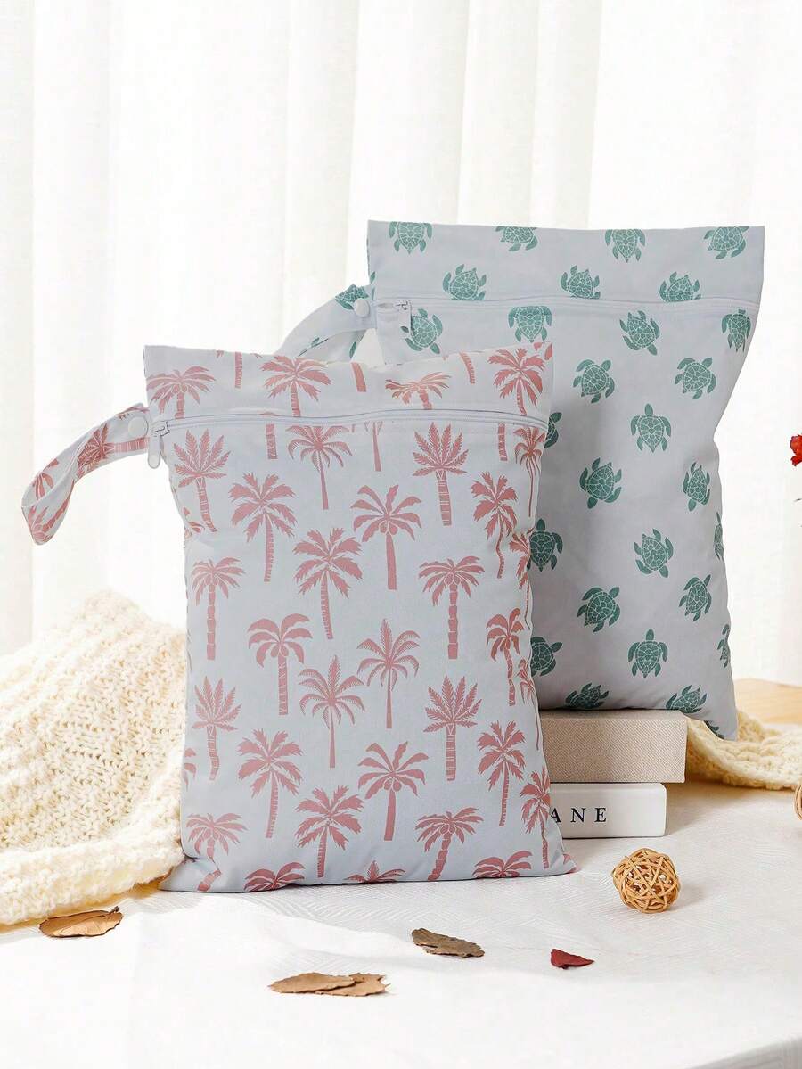 2PCS Waterproof Baby Storage Bag Wet Dry Bag For Swimsuits - Multicolor - View 1