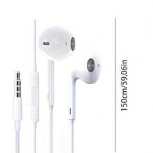 3.5mm Jack Wired Earphones - High Quality Sound, Noise Reduction For Voice Calls - For Men & Women - Compatible With Mobile Phones, Computers, Laptops - Perfect Gift For Music Lovers & Professionals