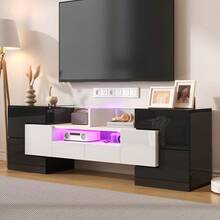 Television Stands & Entertainment Centers - Black - View 6