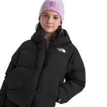 The North Face The  North Down Hooded Jacket - Girls' |  | Men Outdoor Down Jackets - 腫瘤壞死因子黑色 - 查看 5